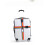 2m Lockable Luggage Strap with 3‑Dial Combination Lock, Durable Cross Belt for Easy Identification Rainbow 1