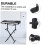 Adjustable Keyboard Stand for Electronic Piano with AntiSlip Skid Strips, Stable Support, Foldable Design 5