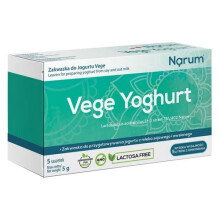 Narum Vege Yoghurt – Vegan Probiotic Starter Culture for Soy & Oat Milk – 5 Sachets (Makes 5L)