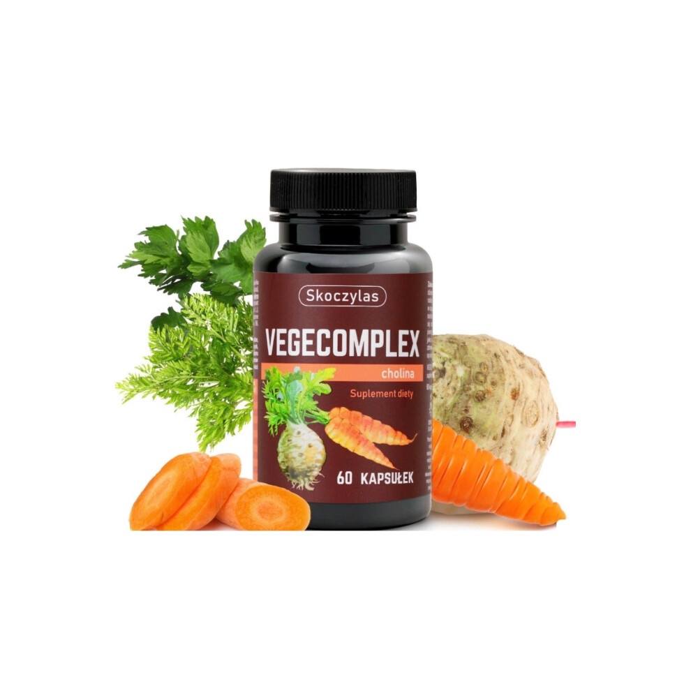 Skoczylas Vegecomplex Cholina Â Multivitamin & Mineral Complex With Plant Extracts Â 60 Capsules