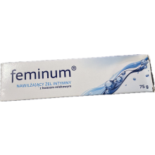 Feminum Moisturising Intimate Gel with Lactic Acid – pH Balanced for Women – 75g