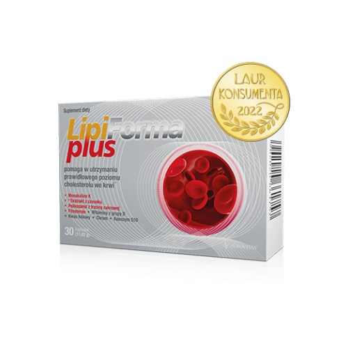 LipiForma Plus – 9-Ingredient Cholesterol & Cardiovascular Support – 30 Capsules