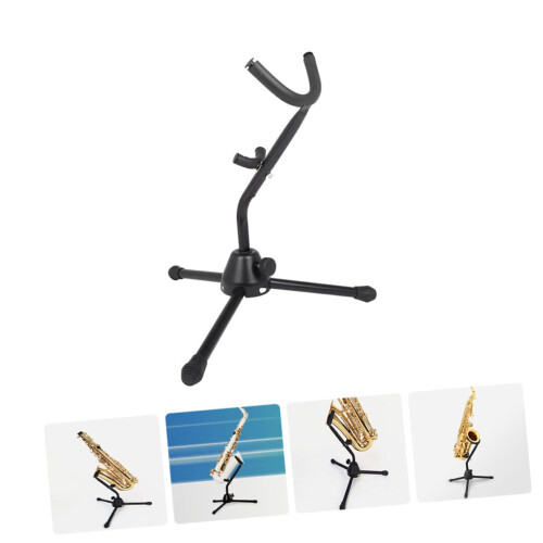 Alto Saxophone Stand Foldable Lightweight Holder for Secure Upright Display and Easy Storage 2