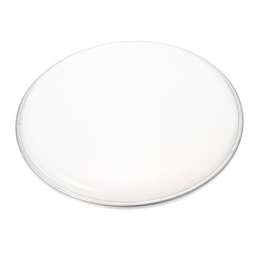 10 Inch White Polyester Drum Head, Universal Fit, Durable Surface for Practice and Performance