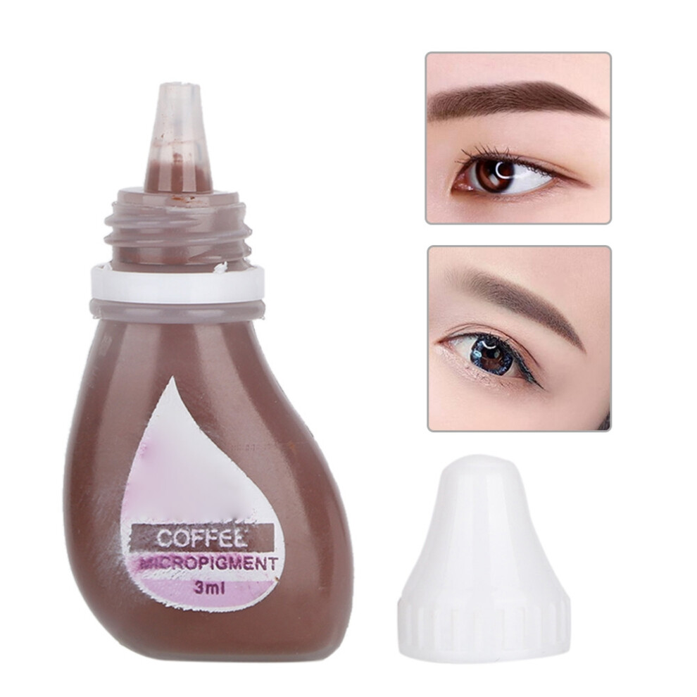 Natural Plant Tattoo Ink 3ml Coffee(Eyebrow)
