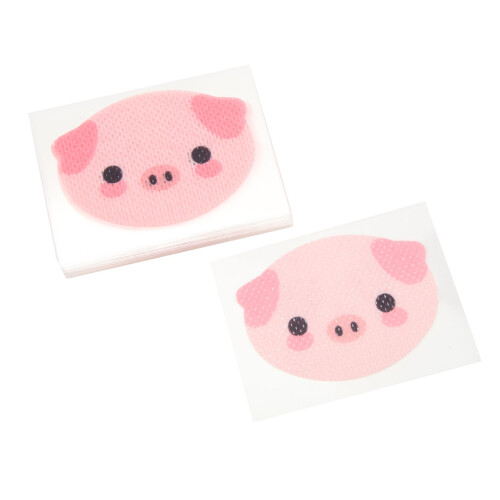 30Pcs Kids Mouth Tape, One Size, Pig Pattern 2