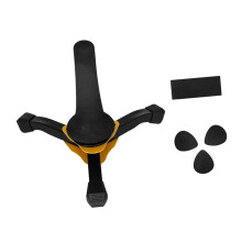 Foldable MultiInstrument Saxophone and Trumpet Stand with Clarinet Holder, Stable Tripod Base