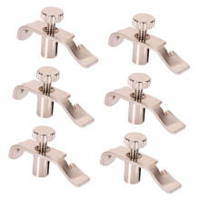 6pcs Erhu Fine Tuners Stainless Steel Precision Micro Adjustment Set for String Instruments