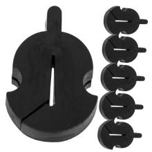 6pcs Rubber Violin Practice Mute Set Noise Reduction Design for Quiet Night Practice