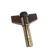 Ergonomic Drum Tuning Key Wrench Silver – Precise Control, Durable Metal for All Drum Types