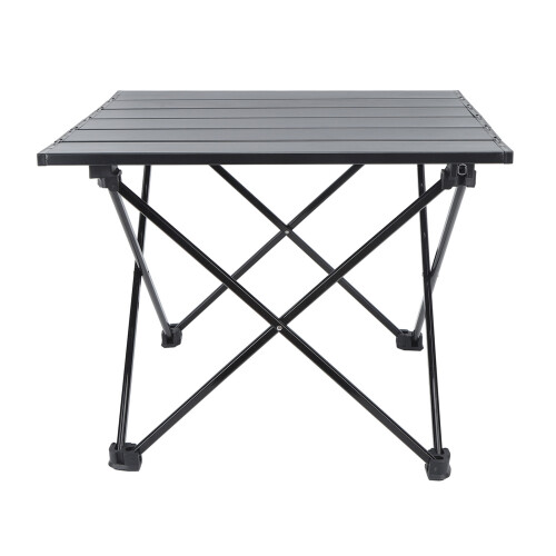 Aluminium Folding Camp Table 41x35x30 cm Silver