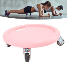 Abdominal Wheel Board Pink 150 kg 4 Roller