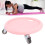 Abdominal Wheel Board Pink 150 kg 4 Roller 14