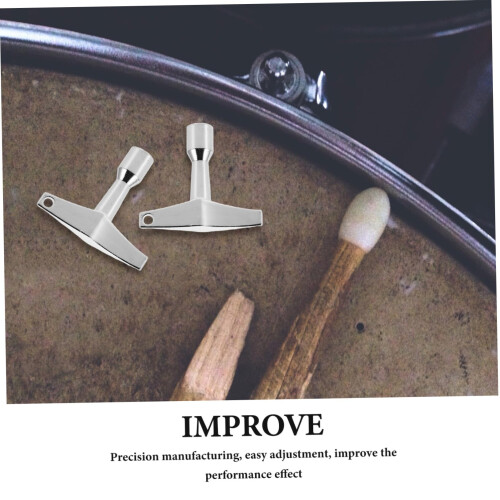 5pcs Metal Drum Key Set, Drum Tuning Tool for Percussion Instruments, Quick Adjustment and Enhanced Sound Control 2