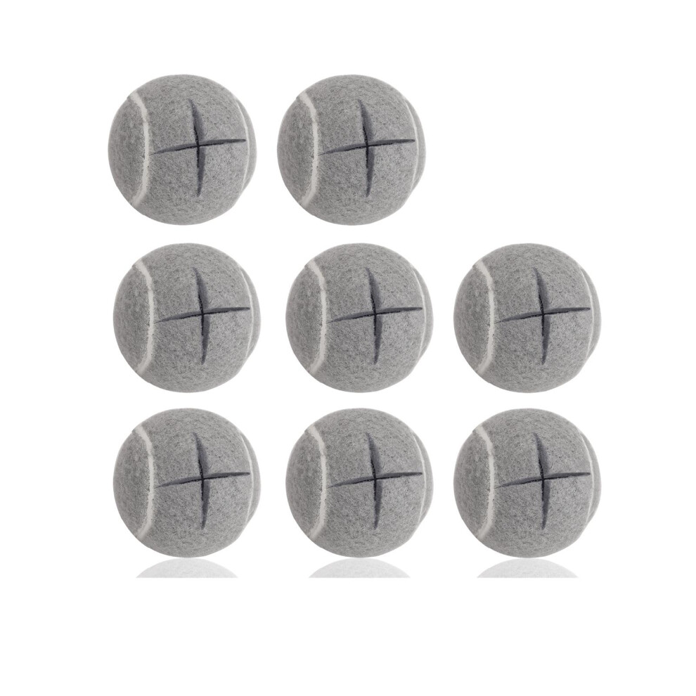 Precut Walker Tennis Balls 8 Pcs, Noise Reduction Glide for Floor Protection and Easy Fit
