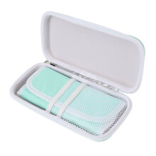 EVA Insulin Cooler Bag Green, Zipper Travel Case
