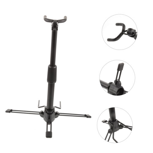 Digital Wind Instrument Stand, Folding Aerophone Stand with Secure Support and SpaceSaving Design 2