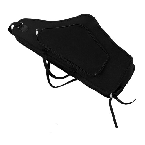 Waterproof Shockproof Alto Saxophone Case with Adjustable Dual Backpack Straps for E Flat Saxophones