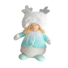 (male) Elf for Doll Plush Dolls 7.5" Small Elves Toys Accessories for Little Girls and Boys Holiday Easter New Year Decorations Female