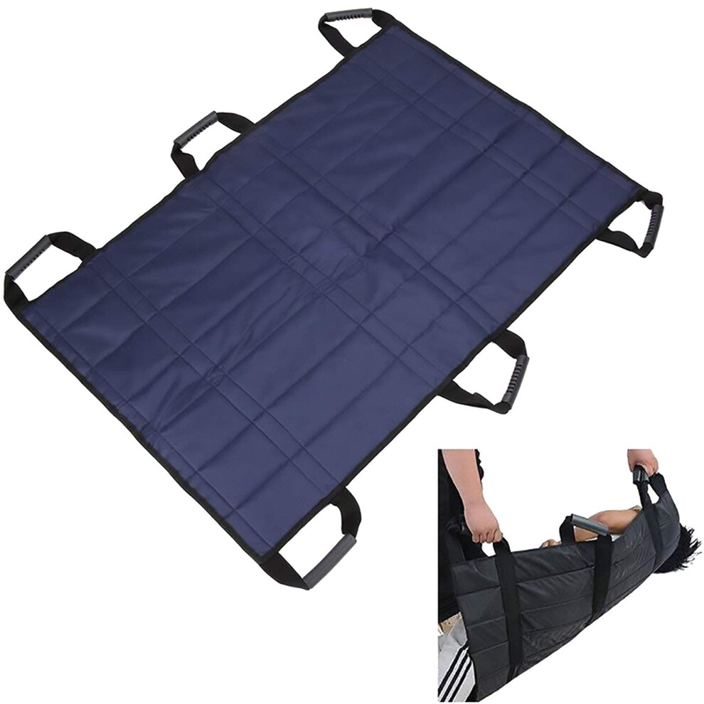 Patient Transfer Belt with Ergonomic Grip Straps for Elderly and Disabled, Bed Positioning Lift Aid
