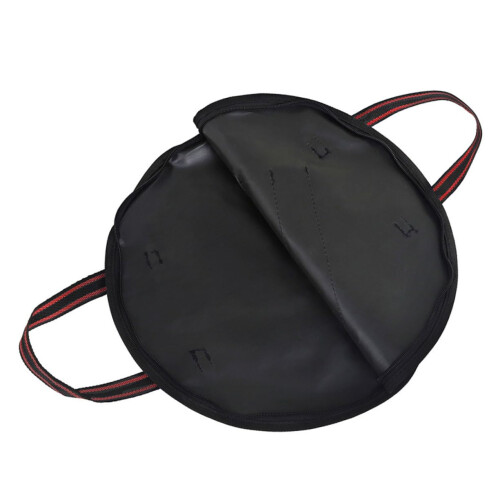 10 Inch Drum Practice Pad Case Black Oxford Cloth Percussion Carrying Bag with Secure Handle 2