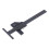 0-280mm Aluminum T Ruler, 0.02mm Reading, Silver 1