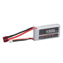 7.4V 2S LiPo 1500mAh 70x35x17mm Model-T Plug