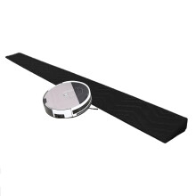 Black 5cm Threshold Ramp for Doorway Wheelchair and Scooter, AntiSlip Durable Plastic Curb Ramp