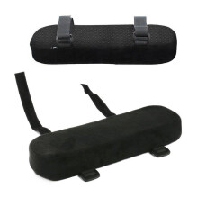 Memory Foam Armrest Pads for Office Chair with Non Slip Base and Removable Washable Cover