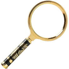 10X Magnifying Glass with Large 90mm Lens, Handheld Optical Magnifier for Reading and Jewelry Inspection