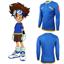 Cartoon Printing Cosplay Long Sleeve T Shirt L