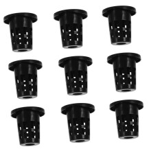 100Pcs Hydroponic Net Pots for Indoor Gardening, Durable Plant Baskets with Enhanced Root Aeration