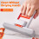 Mini Mop Set with Foldable SelfSqueeze Sponge Head, 2 in 1 Cleaning System for Small Spaces and Corners 2