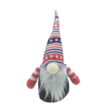 (Striped) Patriotic Gnome American President Election Decoration 4th of July Gift Star Nisse Tomte Handmade Scandinavian Ornaments
