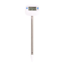 Digital Soil Thermometer and Moisture Meter IP68 Waterproof Dual Display Stainless Steel Probe for Gardening