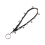 Unique Leather Keychain Phone Lanyard Strap With Metal Studs-A 1