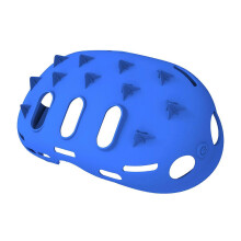 (blue) Durable Silicone Cover for VR Gaming Headset Customized Fit, Ventilated, Scratch Resistant Heat Dissipation,Easy Install pink