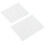 2 Sheets Self-Adhesive Pearl Heart Rhinestones 16