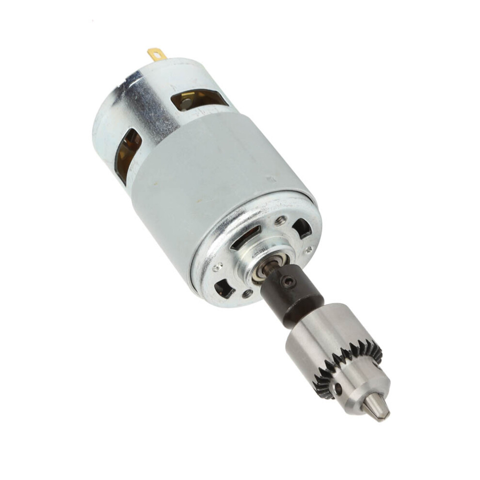 High Power 775 Electric Motor 12-30V Torsion Motor With Cooling Fan And Shaft 8351393674326
