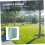 Tree Grate and Tree Guard with WaterPermeable Design, Interlocking Outdoor Landscape Protector 4
