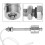 Pool Liquid Water Level Sensor Float Switch Stainless Steel 0~220V 100mm 4