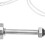 Pool Liquid Water Level Sensor Float Switch Stainless Steel 0~220V 100mm 5