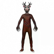 (170) 99 Nights in The Forest Deer Costume for Boys - Deer Monster Horror Game Outfit