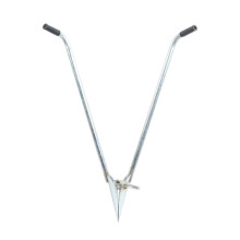 Effort Saving Long Handled Bulb Planter and Seedling Transplanter Tool for Vegetables and Flowers
