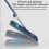 Flat Mop 360 Degree Rotating Self Wringing System with Washable Microfiber Pads and Long Handle 2