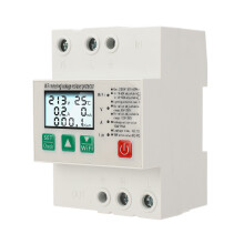 Smart WiFi Breaker In63A 1-63A 35x7.5mm White