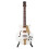 7in White Miniature Electric Guitar Replica 2