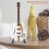 7in White Miniature Electric Guitar Replica 12