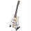 7in White Miniature Electric Guitar Replica 1