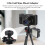 Camera Cage Cold Shoe Mount Adapter 1/4in Aluminium Alloy Durable & Secure 3